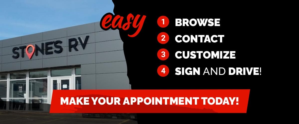 easy — 1 Browse, 2 Contact, 3 Customize, 4 Sign and drive! Make your appointment today.
